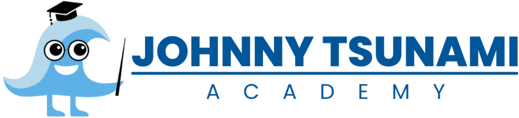 Johnny Tsunami Academy Logo Washington