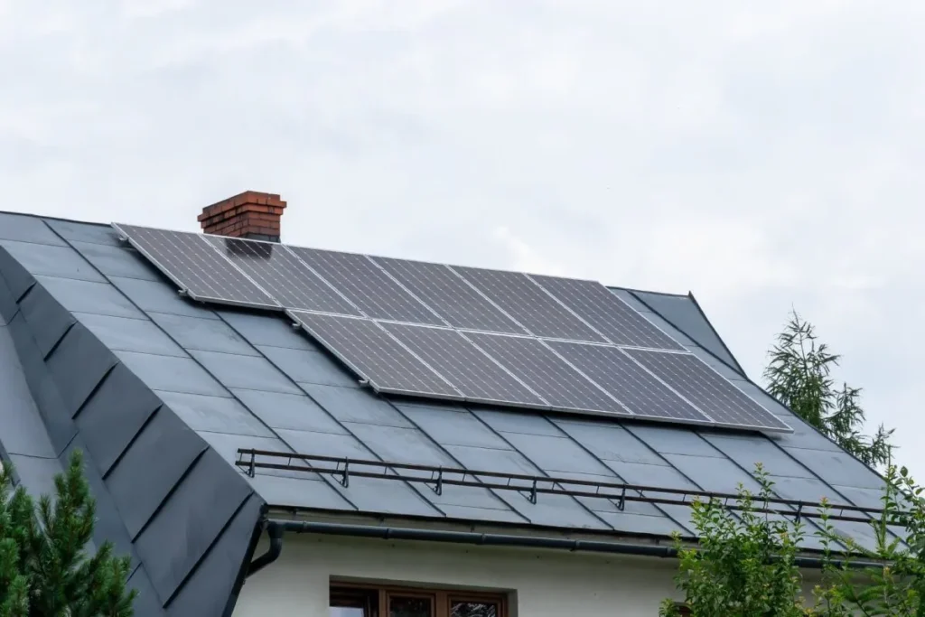 Residential solar panels cleaned for maximum efficiency