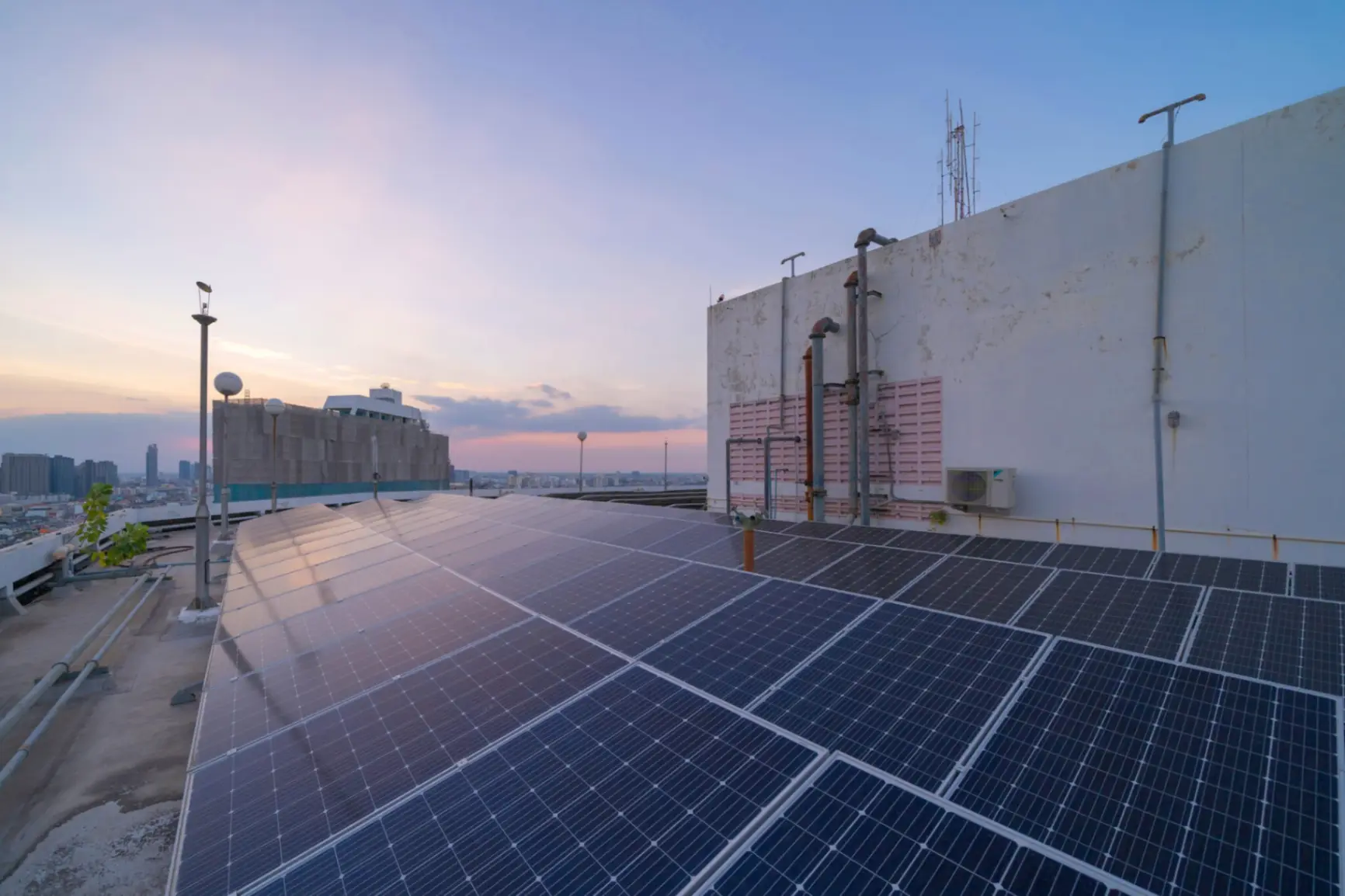 Solar panels restored with professional cleaning service